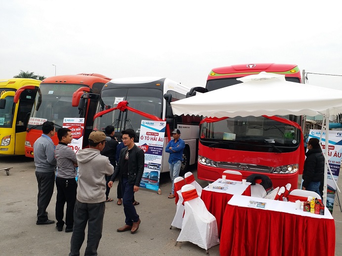 Lauching and introduce Daewoo Bus FX120 and BX212
